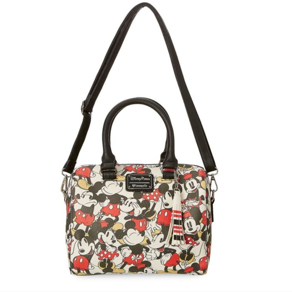 Loungefly Disney Parks Mickey Satchel Purse
